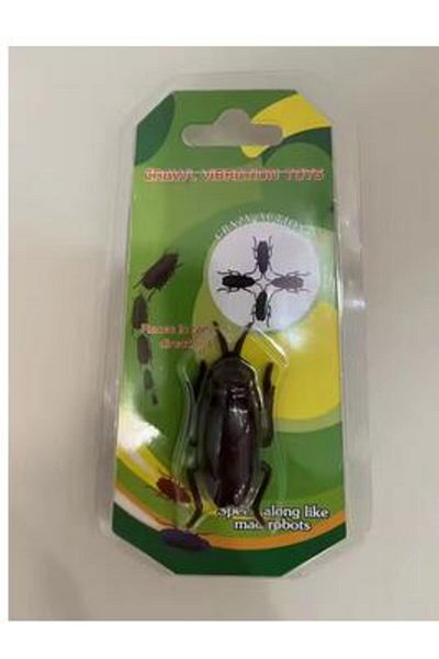 Choice cockroack Pet Electric Bug Cat Toy Cat Escape Obstacle Automatic Flip Toy Battery Operated Vibration
