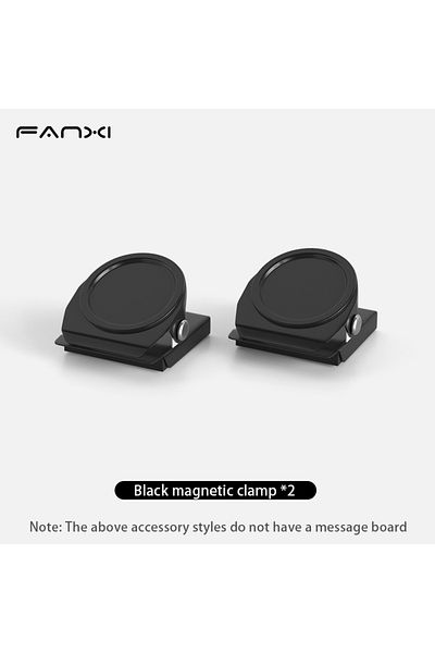 Choice Black clamp Magnetic Bulletin Board with Stand Magnetic Board for Tabletop with Magnetic Clamp Metal