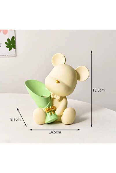 Choice Tj001-41A مزهرية صغيرة لطيفة على شكل دب صغير، عصا زهرة إبداعية لغرفة ا...