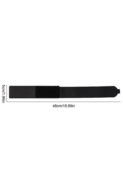 Choice Black Ski Fastener Straps Ski Straps Fasterner Tape Adjustable Ski Wra...