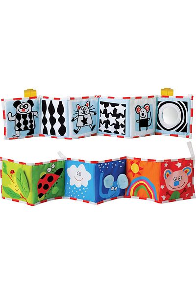 Choice TA266 crib cloth Newborn Sensory Toys For Babies Educational Baby Book Crib Toys Black White Baby To