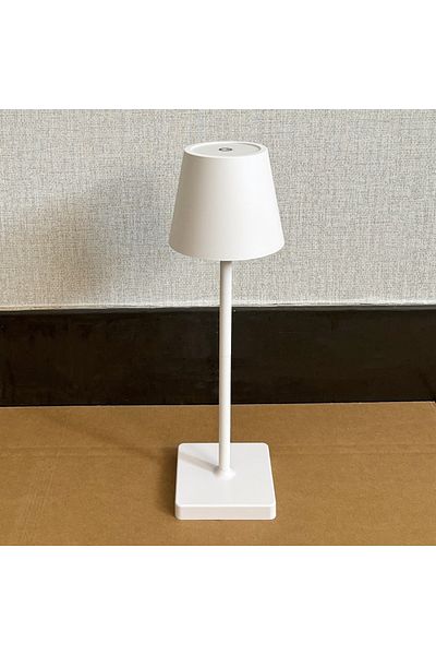 Choice 03-white Rechargeable LED Table Lamp Touch Switch 3 Colors Desk Night Light Wine Bottle Light for Ba
