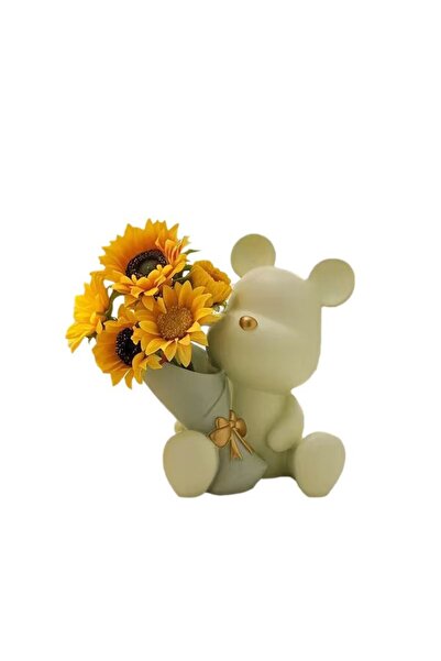 Choice Tj001-40 مزهرية صغيرة لطيفة على شكل دب صغير، عصا زهرة إبداعية، ديكور س...