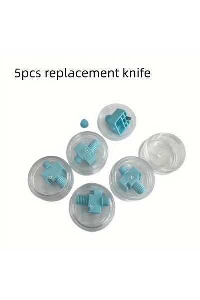 Choice 5pcs change knives 1 lightweight 360 degree manual compass cutter, manual rotary cutting tool, minim