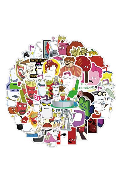 Choice 50 قطعة - 50 قطعة عشوائية من ملصقات الرسوم المتحركة المائية لفرقة Teen...