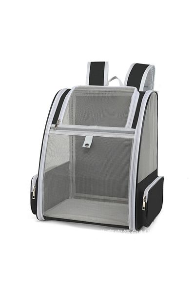Choice Black Pet Cat Carrier Bag Outdoor Travel Backpack for Cats Small Dogs Breathable Cat Carrying Bag Su