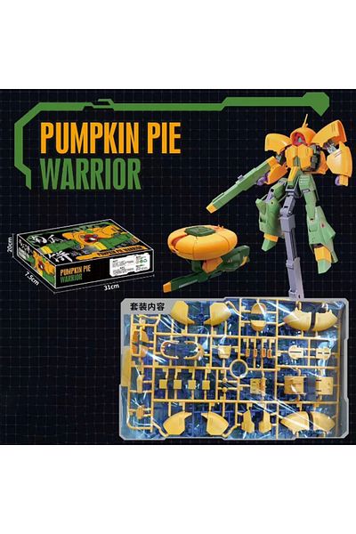 Miniso With Box Asshimar New NRX-044 Asshimar Pumpkin Pie Warrior 1/144 HGUC 054 Assembly Model Kit Action