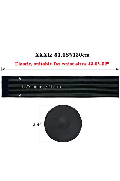 Choice1 حزام فتق سري مقاس XXXL للرجال والنساء، دعامة لدعم البطن، مشد للفتق مع...