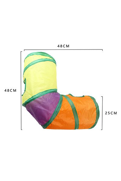 Choice L tunnel cat play tunnel interactive toy,hide and seek tunnel, portable&collapsible pop up cat tunne