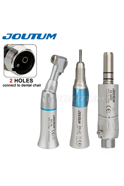 Choice1 2hole set Dental Low Speed Handpiece Kits 203C 2/4 Hole Air Motor Con...