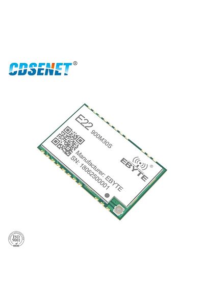 Choice وحدة إرسال واستقبال لاسلكية E22-900M30S SX1262 LoRa 30dBm 915MHz SMD Stamp Hole IPEX 850-930MHz T...