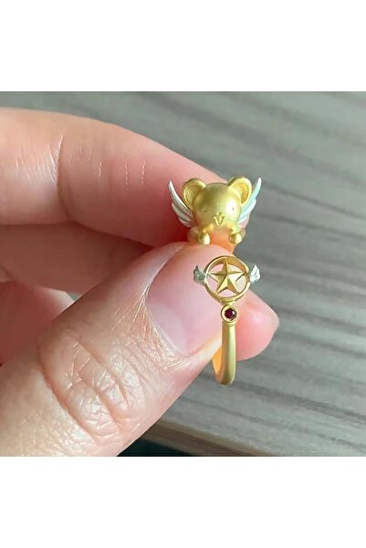 Choice R-55 خواتم إصبع لطيفة على شكل حيوان مرصعة بأحجار الراين على شكل رسوم م...