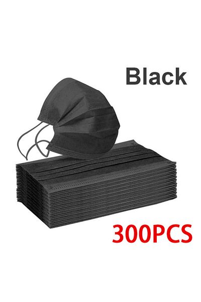 Choice 300pcs Black 10-600PCS Certified surgical mask Medical masks Black Adults mascarillas Surgical Face