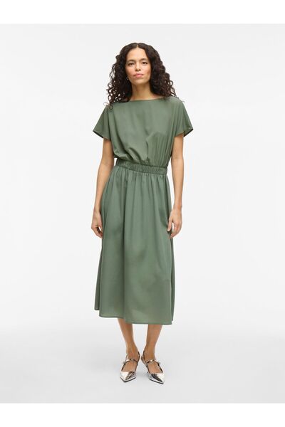 VILA Midikleid Kurzarm