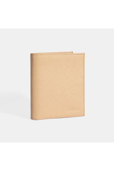 Desa Women's Beige Leather Wallet