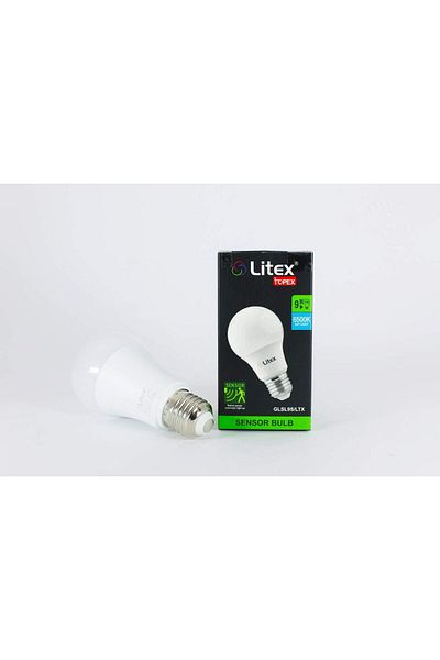 Generic Litex 9w Led Sensor Bulb E27 – Auto On/off Light For Indoor/outdoor Use
