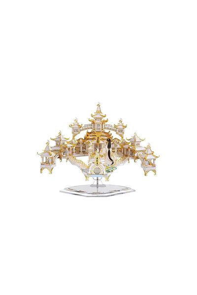 ROKR 3D puzzle, Moon Palace, Piececool, metal, 429 pieces