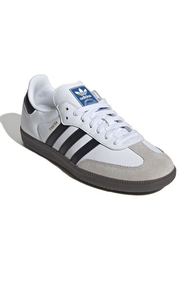 adidas Samba Og W للجنسين - حذاء أبيض كاجوال IG9030