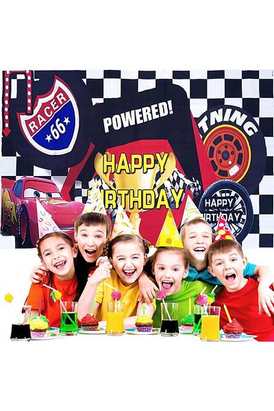 MIUNUO children's photo backdrop, polyester, multicolor, 150 x 100 cm
