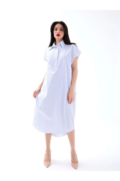 Butik 7450 Dress-Miami Striped