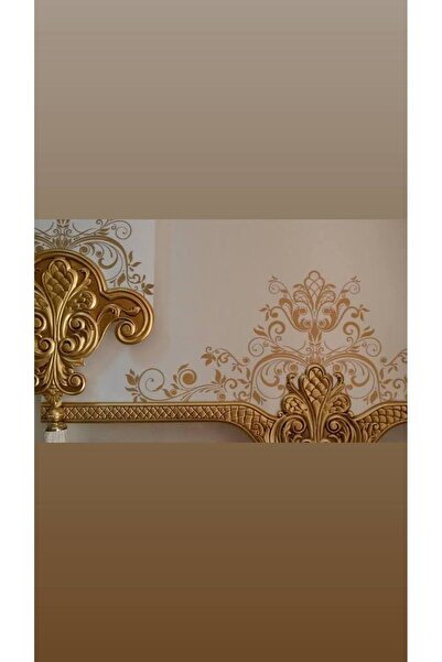 TEK BOYA SU BAZLI ALTIN VARAKLI AKRİLİK BOYA