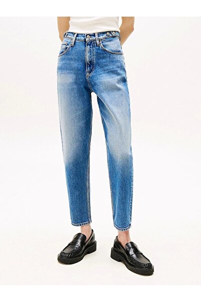 Tommy Jeans Tommy Hilfiger Women's Ultra High Waist Blue Pants