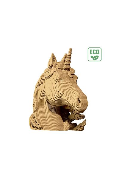 ROKR 3D Puzzle, UNICORN, Cardboard, 65 pieces