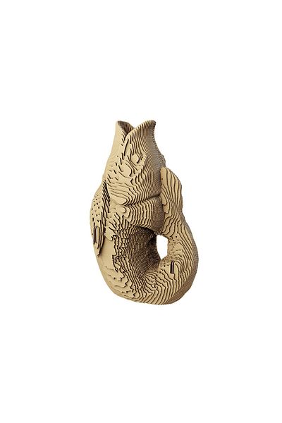 ROKR 3D Puzzle, Fish Vase, Cardboard, 57 pieces