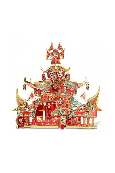 ROKR Piececool 3D Puzzle, Ancient Theater Stage, Metal, 174 pieces
