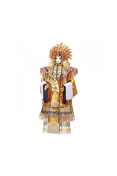 ROKR Puzzle 3D Piececool, Huadan (Yang Guifei), Metal, 343 piese