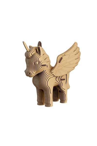 ROKR 3D Puzzle, PEGASUS, Cardboard, 69 pieces