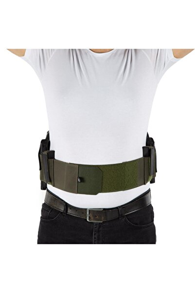 Safari AVM Korse Tabanca Kılıfı Çift Tabanca Kılıflı ve Çift Haki