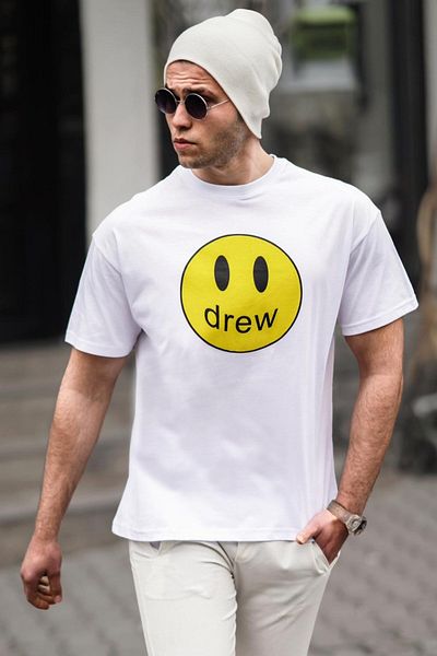 Madmext Ανδρικό λευκό T-shirt 5206