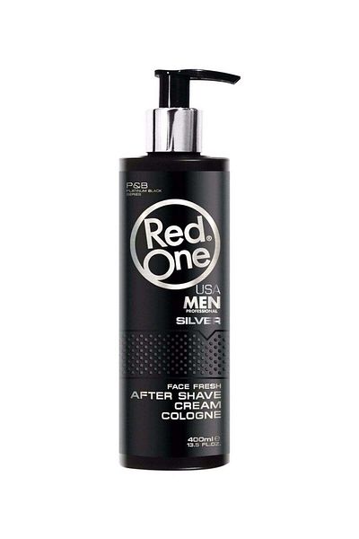 Red One Redone After Shave Cream Cologne Silver 400ml