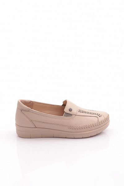 DGN Women's Comfort Shoes Genuine Leather Beige 31133998