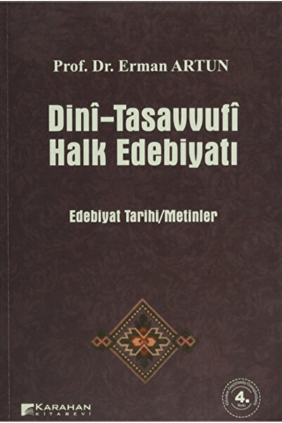 Karahan Kitabevi Dini-Tasavvufi Halk Edebiyatı