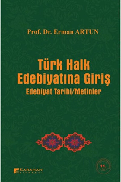Karahan Kitabevi Türk Halk Edebiyatına Giriş