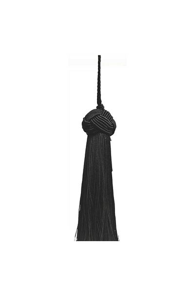 Homelux Decorative Tassel for Curtains and Drapes, 30200/20 K42 Black