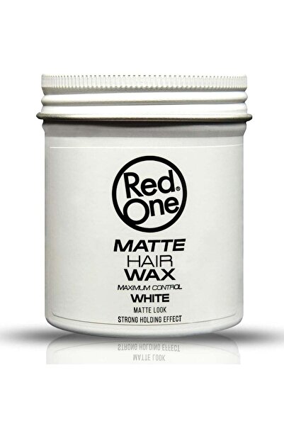 Red One RedOne Matte Hair Wax Maximum Control White 100ml – Strong Hold and M...
