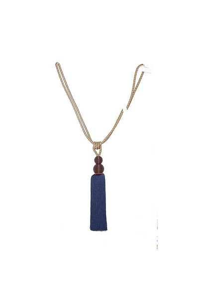 Homelux Decorative Tassel for Curtains and Drapes, Polin m152 dark navy blue