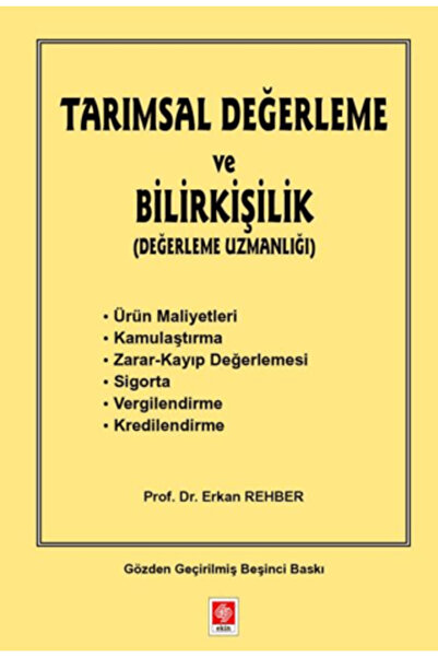 Ekin Basım Yayın Tarımsal Değerleme ve Bilirkişilik