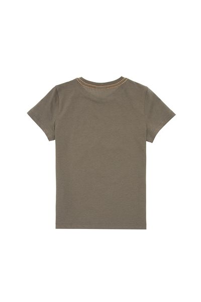 U.S. Polo Assn. Boy's Khaki Crew Neck T-Shirt 50307145-Vr027