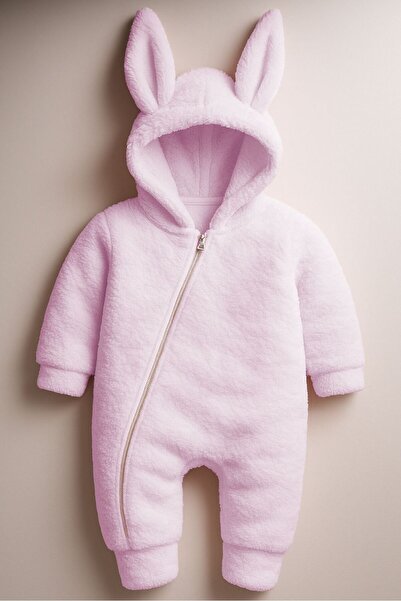 nurbeli X Іпек Атлас Дівчачий Хлопчачий Комбінезон з Капюшоном для Немовлят т...