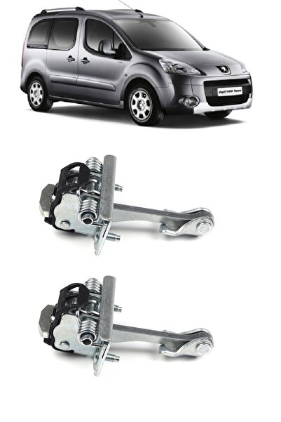 CMEPARTS Peugeot Partner Tepee 2008-2017 Uyumlu Ön Kapı Gergisi Sağ + Sol Tak...
