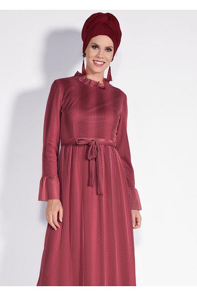 Alvina Dot Towel Dress 4360