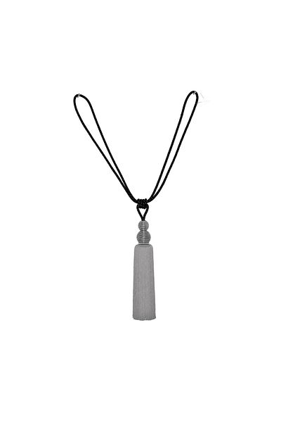 Homelux Decorative Tassel for Curtains and Drapes, Polin m154 grey