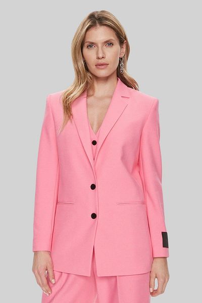 HUGO Women's Aita Regular Fit Blazer Jacket Gray