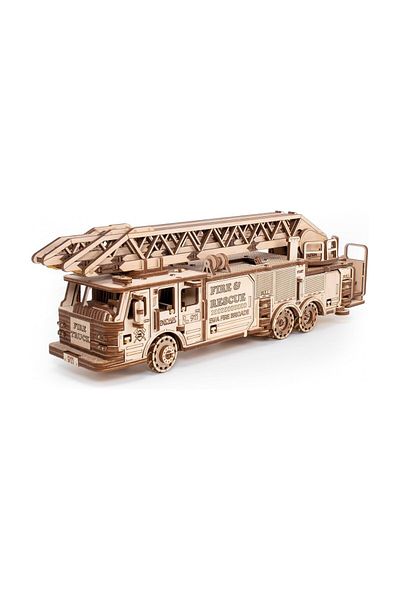 ROKR 3d Puzzle, Fire Truck, Ewa, Wood, 439 Pieces