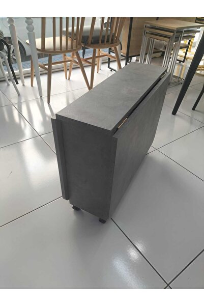 güneyahşapmobilya 60 CM ÇOK AMAÇLI SEHPA GRİ