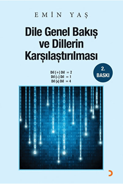 Cinius Yayınları Dile Genel Bakış ve Dillerin Karşılaştırılması